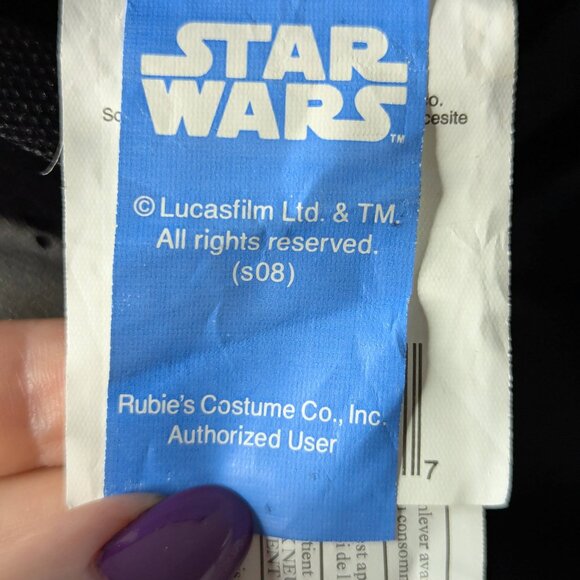 2008 Lucasfilm Rubie's Star Wars Darth Vader Child Costume w/Mask Size Small 4-6 - Picture 12 of 15